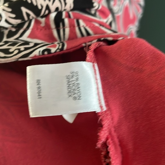 J. Jill Wherever Collection Sleeveless Pink & Black Paisley Floral Top – Size S - Picture 5 of 6